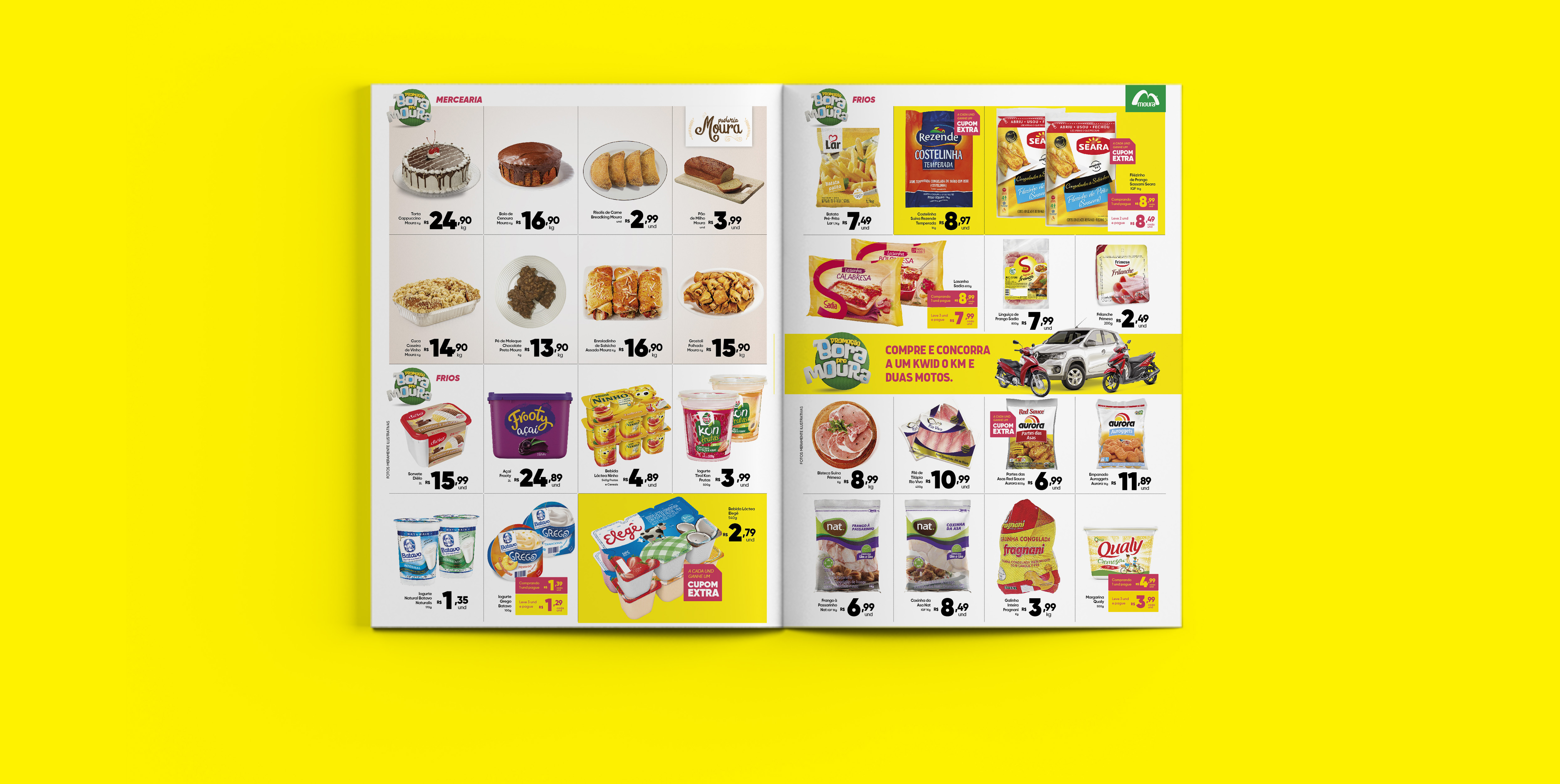 #BoraProMoura - Campanha de Varejo - Moura Supermercados - Varejo Chapecó